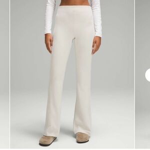 lululemon athletica Cream Boot Cut Pants